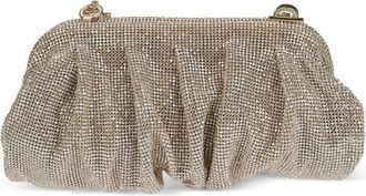 Benedetta Bruzziches Venus La Grande Clutch - Dames - Clutches - Geel - ONE Size - Satijn - Tassen