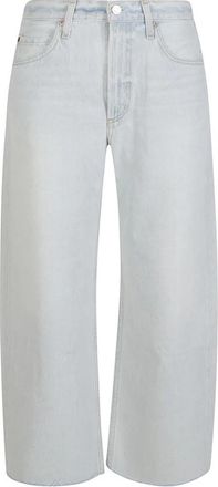 A Gold E Wide Jeans - Dames - Loose Fit Jeans - Blauw - W26 - Jeans
