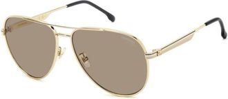Carrera 3088/S 84E/70 Womens Sunglasses Gold Size 60