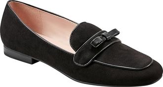 Bandolino Meonna Womens Flat Shoes Black : 5.5 M, Suede