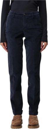 Fay Dames Chino Broek - Dames - Slim Fit Broeken - Blauw - W31 - Broeken