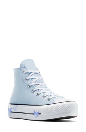 Converse Lift Hi Top Sneaker in Blue Supermoon/White/Black at Nordstrom Rack, Size 10.5