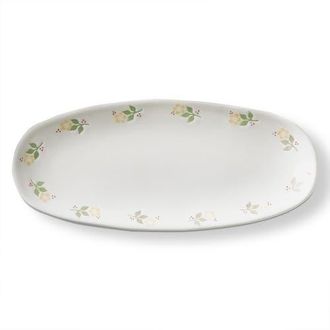 Tag Cozy Cocoon Multi Stoneware Oval Platter 11.65 x 5 x 1 in in White at Nordstrom