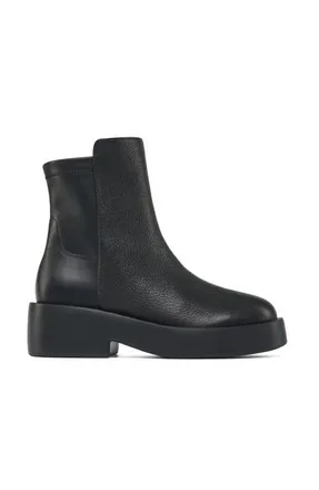 J/Slides Demi Leather Chelsea Boot in Black at Nordstrom, Size 6.5