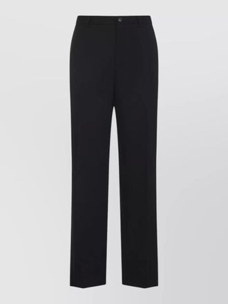 Balenciaga tuxedo trousers belt loops side pockets