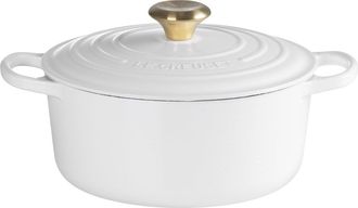LE CREUSET Cocotte Rot Evo 24 White Gold 21177240101441