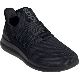 adidas Lite Racer Lace-up Activewear Sneaker in Black/Grey/Black at Nordstrom Rack, Size 11