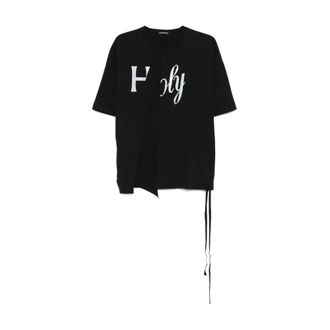 Ann Demeulemeester T-Shirts, female, Black, Size: XS Stylish T-shirt