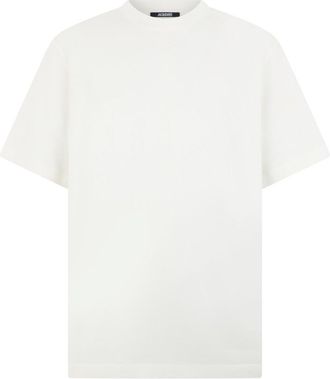 Jacquemus White Crew Neck T-Shirt