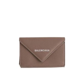 Balenciaga Portamonete in pelle Pre-owned - - Pre-owned - Donna - Marrone - ONE SIZE