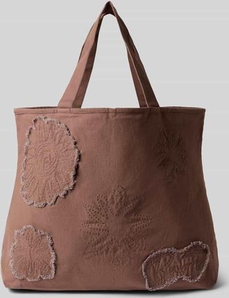 Barts Strandtasche aus Baumwolle Modell Dieuw in Mittelbraun, Gr&ouml;&szlig;e 1