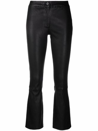 Arma Leren broek - Zwart