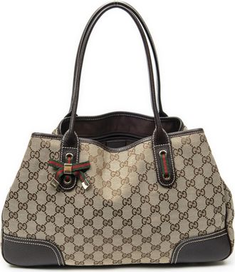 Gucci Web Medium Princy Tote Schoudertas