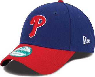 New Era Unisex-Adult MLB The League 9FORTY 2-Tone Adjustable Hat Cap One Size Fits All, Philadelphia Phillies, One size
