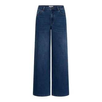 Kaffe Karla Wide Jeans - - Jeans - Donna - Blu - M