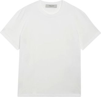 Golden Goose Tops, Heren, Wit, XL, Katoen, Regular T-Shirt