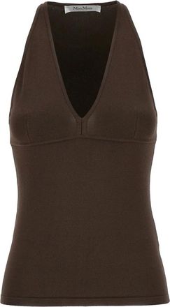 Max Mara Tops, Dames, Bruin, M, Polyester, Armida 1234 Top