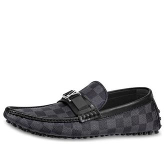 Louis Vuitton Hockenheim Moccasin Shoes Grey 1A4OIF