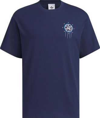 adidas originals TOC Graphic T-Shirt Night Indigo IP1763