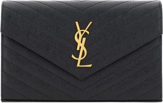 Saint Laurent Dames, Tassen, Zwart, Maat: ONE Size Leer
