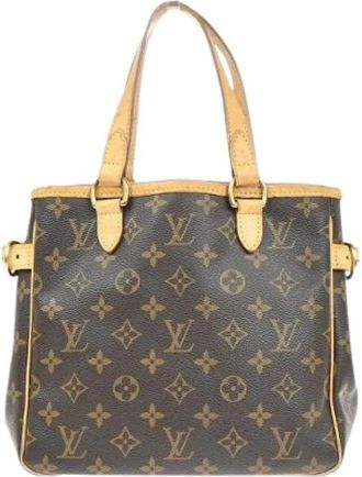 Louis Vuitton Pre-owned Handbags, female, Brown, Size: ONE SIZE Pre-owned Batignolles Handbag