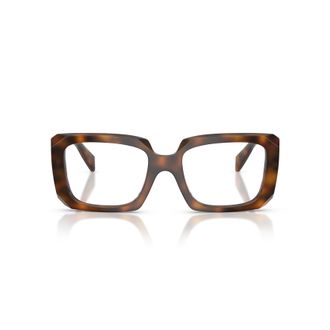 Prada 0pr C09v Oversized Square Tortoiseshell Acetate Sunglasses