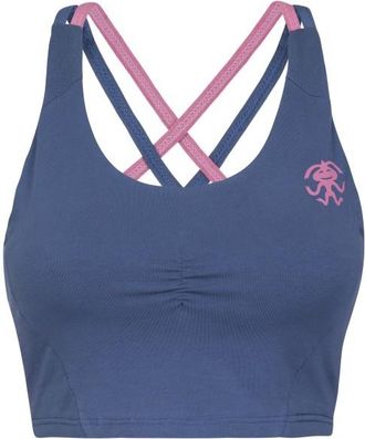 Rafiki Nago Cotton Sport-BH f&uuml;r Damen | blau