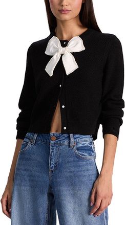 Alice & Olivia Alice + Olivia Dollie Wool-Blend Cardigan