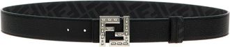 Fendi Squared FF reversible belt - Black