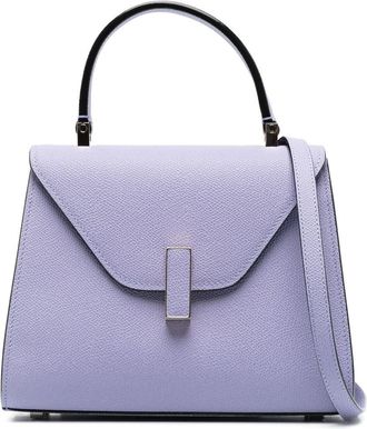 Valextra Iside leather crossbody bag - women - Bos Taurus - OS - Purple