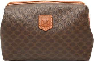 Celine Pre-owned Celine Macadam Coated Canvas Pouch Ladies QB4A96QMWT1CKHAS