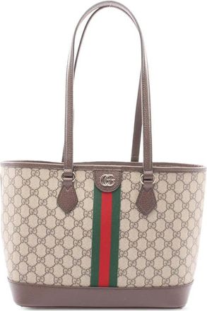 Gucci Pre-owned Gucci Medium GG Supreme Ophidia Web Tote Ladies PNFSB8A84HJMK06U