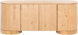 Safavieh Couture Jesbelina Oval 4 Door Wood Sideboard