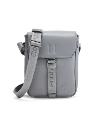 Calvin Klein Mens CARGO FLAP REPORTER LV04D3131G Crossover, Grey (Formal Gray), One Size