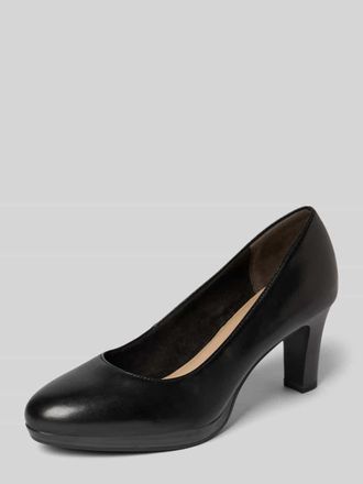 Tamaris Tamaris Pumps aus echtem Leder in Black, Gr&ouml;&szlig;e 39