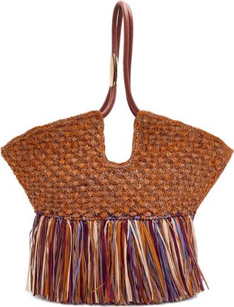 Zimmermann Zimmerman Goldentime Medium Fringe Tote