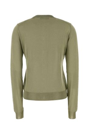 Fendi Shiny Cardigan - Green