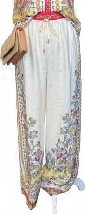 Skies Are Blue Clothing Womens French Provence Pants In Multi