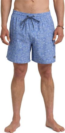 Quiksilver Mix Pack Volley 17 Shorts in Blue Shadow at Nordstrom, Size Xx-Large
