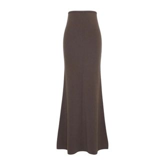 Max Mara Maxi Rokken - Dames - Rokken - Bruin - Maat: M