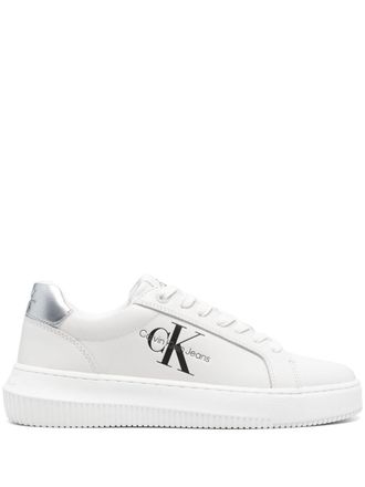 Calvin Klein Jeans Sneakers con stampa - Bianco