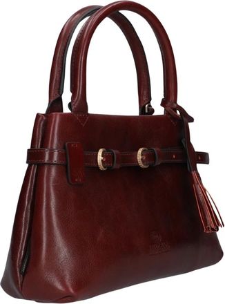 Fred De La Bretoniere Mae Mini Handtas - Dames - Tassen - Rood - Maat: ONE Size Zijde