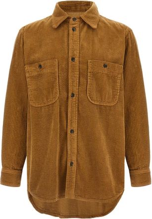 Isabel Marant Brown Shirt Collar Jackets