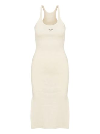 Zadig&Voltaire jersey midi dress - Neutrals