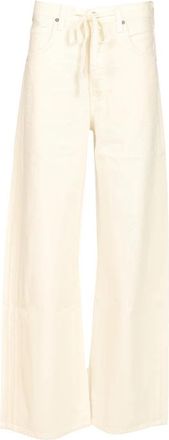 Citizens Of Humanity Brynn Broek met Trekkoord - Dames - Loose Fit Jeans - Wit - W28 - Katoen - Jeans