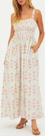 Beach Riot Cari Fruit Print Cotton Cover-Up Sundress in Fruit Blooms at Nordstrom, Size X-Small