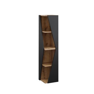 Vicco Armario De Ba&ntilde;o Benno, Antracita, 31.6 X 70.5 Cm Con 3 Estantes