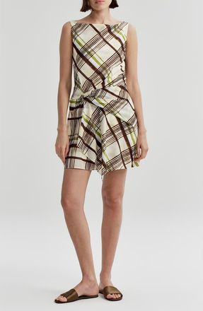 A.L.C. Dea Sleeveless Minidress in Butter/ganache at Nordstrom, Size 10