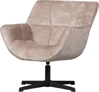 De Eekhoorn Drehbarer Design Sessel Wibbo, Taupe