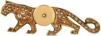 Cartier 18K yellow gold diamond panther pin - Oro